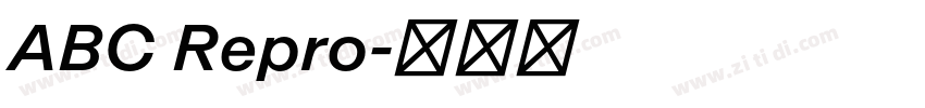 ABC Repro字体转换 ABC Repro字体转换